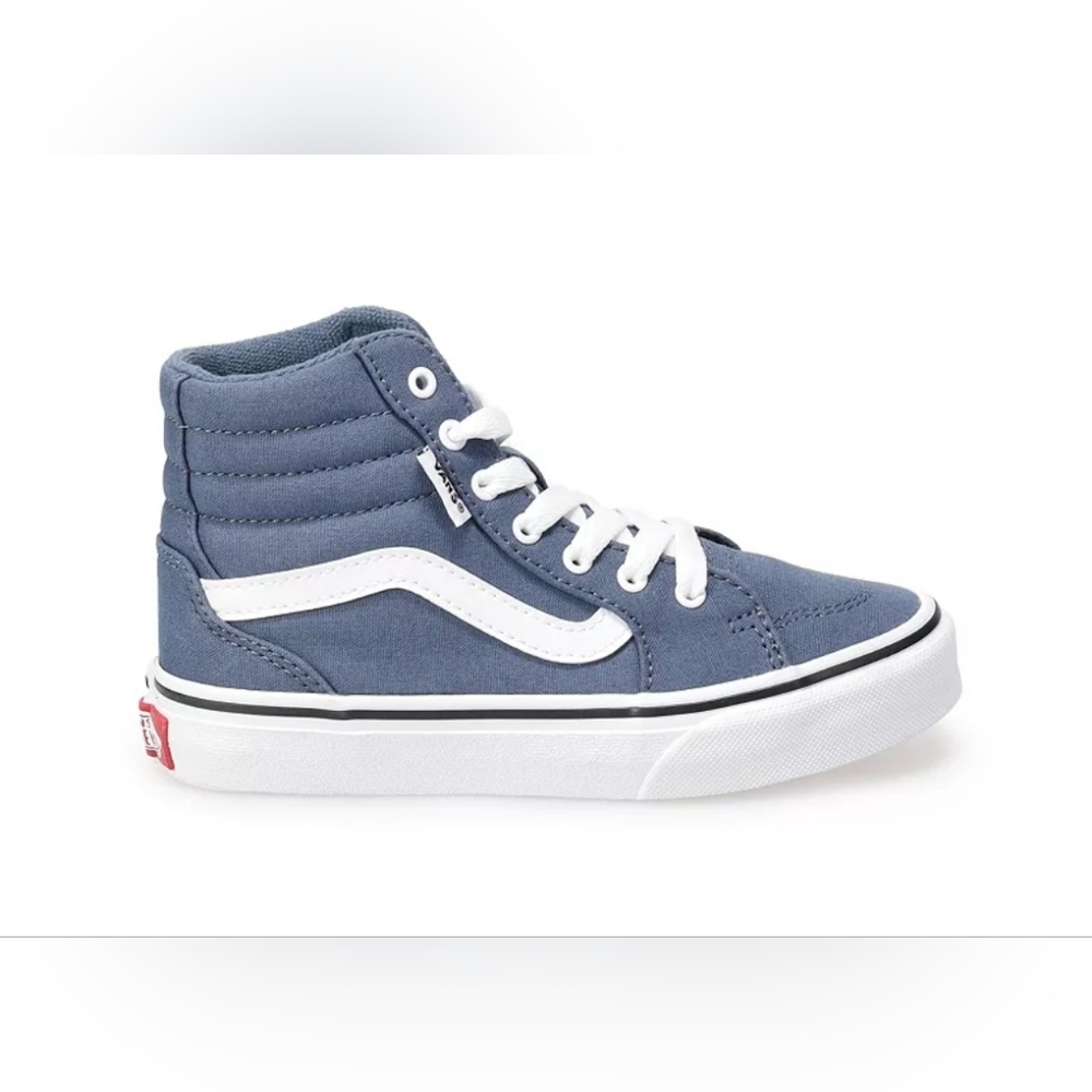Vans Blue High-Top Sneakers